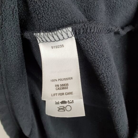 Cabelas Fleece 1/4 Zip Mock Neck Pullover Sweater Warm Mens XL Zip Pockets Gray - Picture 5 of 7